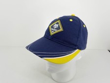 Boys Scouts Cub Scouts Wolf Rank Patch Uniform Hat Blue Yellow Adjustable BSA