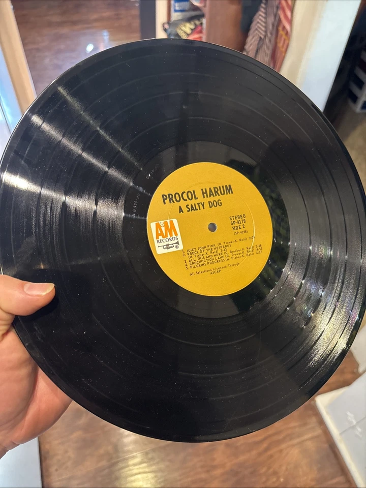 PROCOL HARUM - Shine On Brightly, Broken barricades, A salty Dog Vinyl See Photo - Image 3 of 4