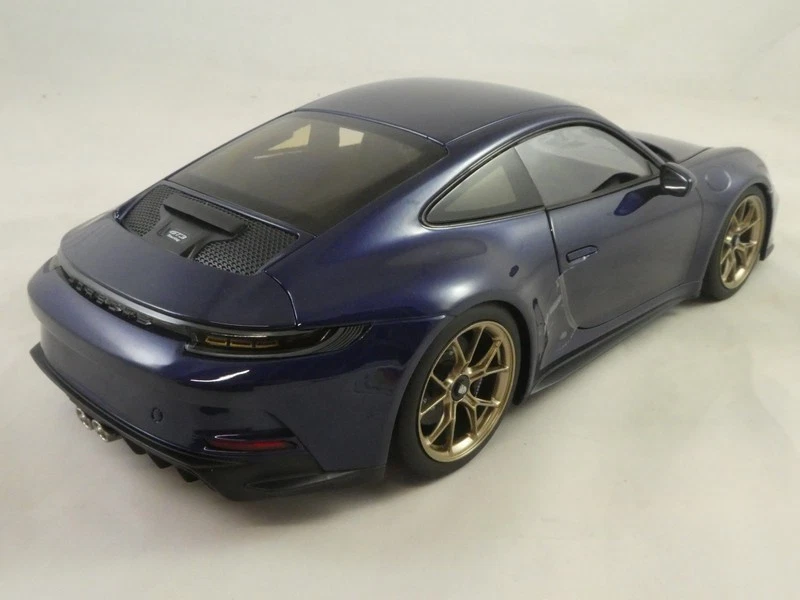 Norev Porsche 911 GT3 Azul Metálico 2021 1/18 187302 - Imagen 2 de 4