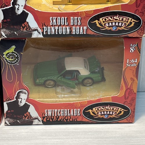 Muscle Machines Monster Garage Lot of  1/64 Scale 2004 NIB - Picture 4 of 19