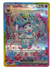 Pokémon Prismatic Evolutions Sylveon Holo Special Illustration Rare 156/131