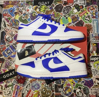 Mens Size 10- Nike Dunk Low- Racer Blue Dunk (USED WITH BOX)