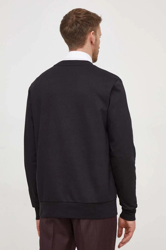 New BOSS Hugo Boss Gray Crewneck Sweatshirt Jumper w/ 3D Logo Sz M - Picture 8 of 9