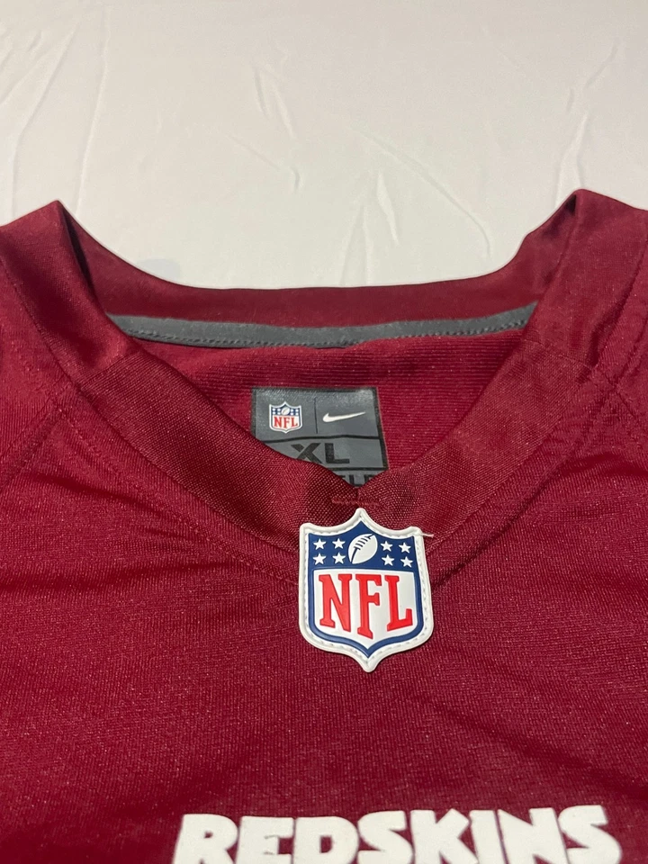 Camiseta de fútbol americano Nike Alfred Morris #46 Washington Redskins en el campo de la NFL para hombre XL Foto 4 de 4