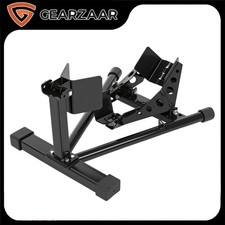 Motorcycle Wheel Chock for 15-22'' Wheels GEARZAAR Motorbike Paddock Stand UK