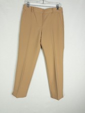 NWT Talbots Hampshire Ankle Pants Womens 6P Beige Straight Office Career