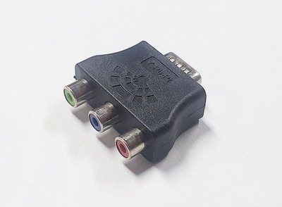 VGA auf Cinch-(RCA) Adapter - VGA 15-polig - Cinch rot grün blau