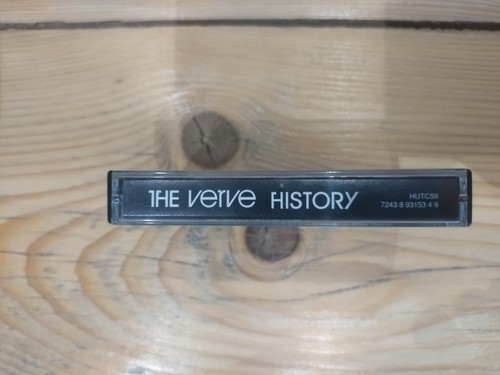 THE VERVE HISTORY CASSETTE TAPE SINGLE HUT VIRGIN UK 1995 - Picture 2 of 3