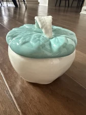 Vintage Hoenig of California pottery apple jar