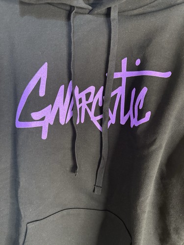 Gnarcotic Hoodie Med Black Heavy Weight - Picture 2 of 7