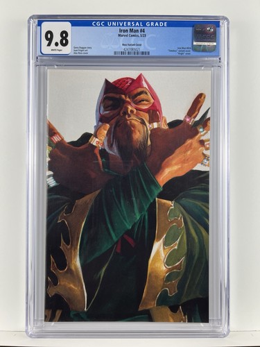 Marvel Iron Man #4 Alex Ross Timeless Villains Mandarin Variant CGC 9.8