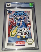 Mega Man #48 Capcom Game Art Variant CGC 9.8 Only 1 on Pop / Archie Comics 2015