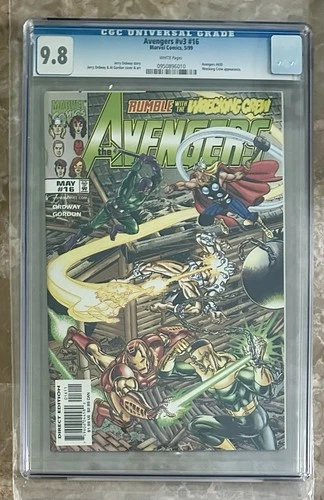 Avengers #v3 #16 (Marvel, 1999) Graded CGC 9.8 White Pages