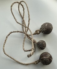  Bolos Boleadoras 3-Ball Lasso rawhide & Snakeskin Hunting Western Barn