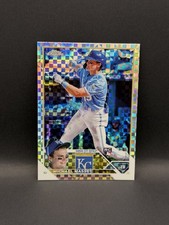2023 Topps Chrome Michael Massey X-FRACTOR ROOKIE #42 Kansas City Royals RC SP