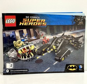 LEGO DC Super Heroes 76055 Batman Killer Croc Sewer Smash Set (see description)