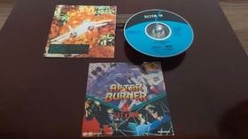 After Burner Soundtrack SST Band Sega CD Album with sticker