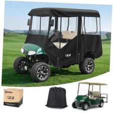 Golf Cart Enclosure for EZGO TXT/RXV 4 for EZGO RXV 4 Passenger 80" Roof
