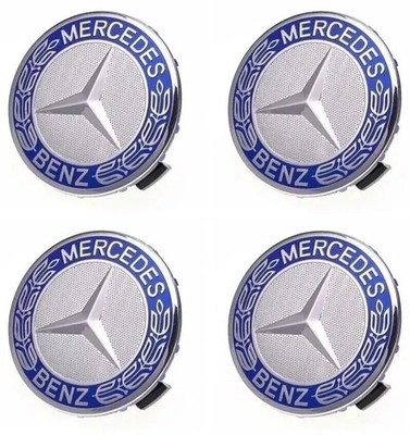 Mercedes Alloy Wheel Centre Hub Caps 75mm AMG A B C E S M Class ML CLA GLA SLK