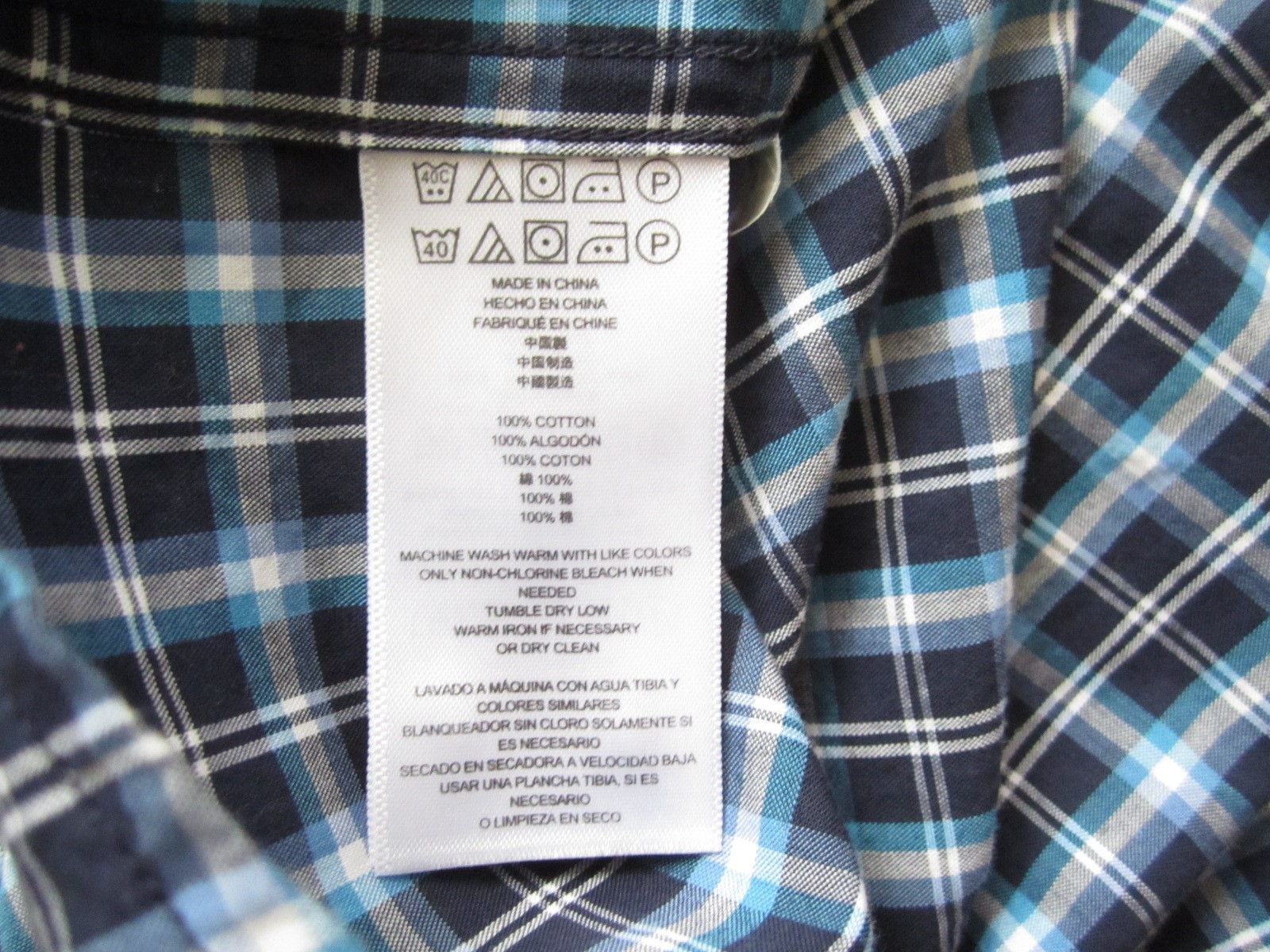 Men Michael Kors Classic Fit Button 100% Cotton Long Sleeve Shirt Sz XL (MT584) thumbnail 9