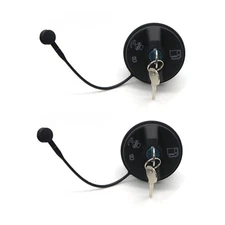 2PCS Regular 5491435 Locking Fuel Cap For Buick Century Cadillac DeVille