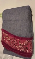 Waverly Home Classic for Kids Denim & Bandana Design 54" x 14" Valance..NEW