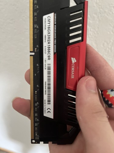 Corsair Vengeance Pro 8GB DDR3 1866 PC3 15000 Memory Module CMY8GX3M2A1866C9A - Picture 2 of 2