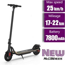 Megawheels Folding Adult Electric Scooter Long Range eScooter 250w 7.8ah