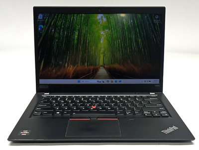 #308 レノボ ThinkPad T495s Ryzen 5 Pro 3500 Lenovo ThinkPad T495s Ryzen 5 PRO 3500U@2.10 8GB/256GB NVMe WIN 11