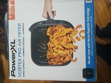 PowerXL Vortex Pro Air Fryer, 6-Quart, Black - New in Box