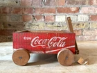 VTG U-Neek Kountry Re-Worked Coca-Cola Coke Crate Wood Wagon