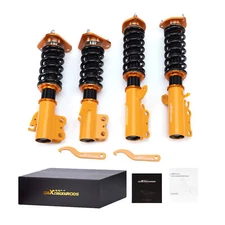Set 4 Coilover Struts Shocks Suspension For Toyota Celica GTS FWD 1990-1999