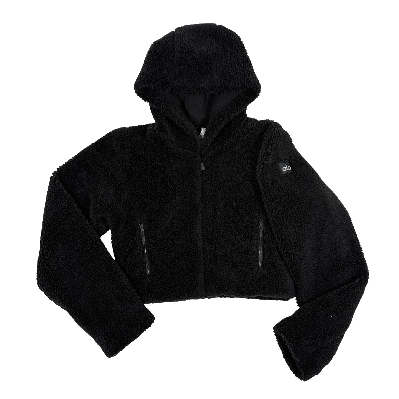 ALO Negro abrigos, chaquetas y chalecos para Mujeres