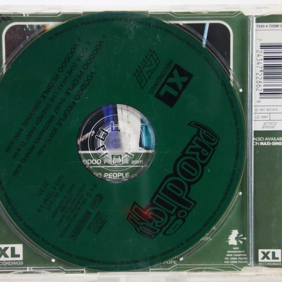 Music Musik MAXI The Prodigy – Voodoo People Gut - Bild 2 von 2