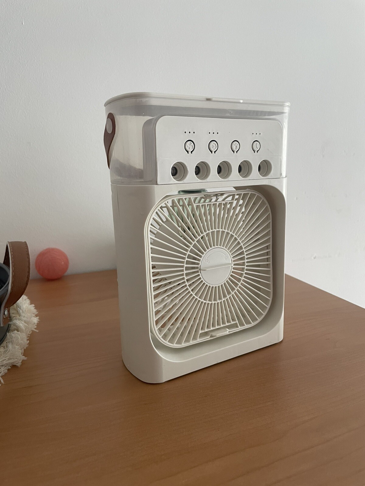 Ventilador portátil de aire acondicionado humidificador de aire 3 en 1 con USB