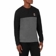 FILA Men's Long Sleeve Crew Neck Lightweight Sweatshirt