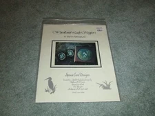 NEW RARE SPRUCE COVE "WOODLAND LADY SLIPPERS" Cross Stitch CHART PACK 