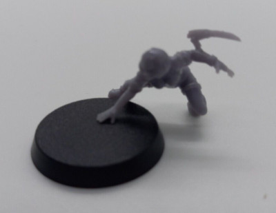 Sci Fi Ayeisha with Mantisedge 3D Printed Resin Model Cyberpunk Roleplaying