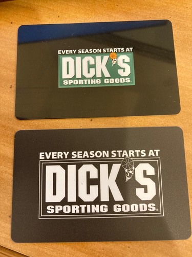 Dick s Sporting Goods Merchandise Credit Gift Card 33 78 Dicks EBay