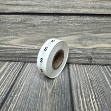 S small Retail Size Stickers for Store Boutique Clothing Label Apparel Roll