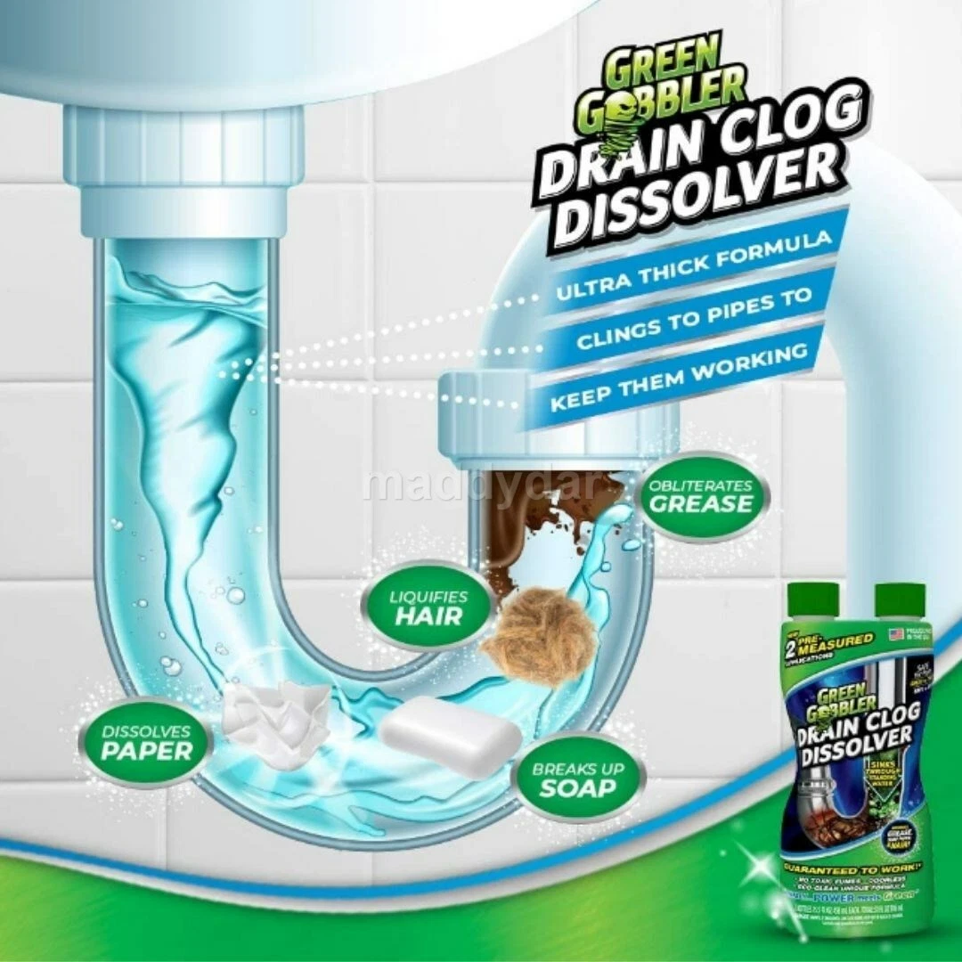 Dissolve hair 2024 in drain