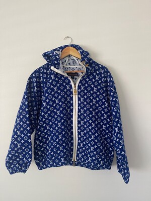 Reflective Windbreaker Reflective Lv Dog Jacket Authentic Louis