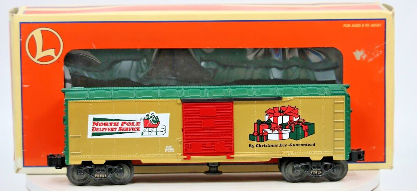 Lionel Escala O 6-26741 Operativo Boxcar Santa Calibre 1:48 Polo Norte Entrega Exp