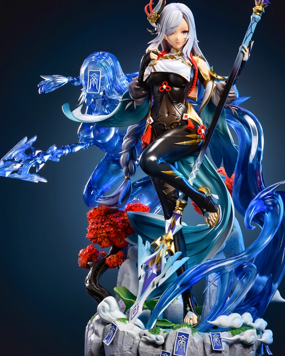 Lamdogフィギュア Lazydog Studio Genshin Impact Shenhe Resin Statue 1/4 In Stock Two