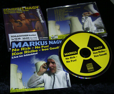 CD MARKUS NAGY - NO RISK NO FUN - LIVE IM SCHLACHTHOF * SELF-RELEASE 2012 * RARE