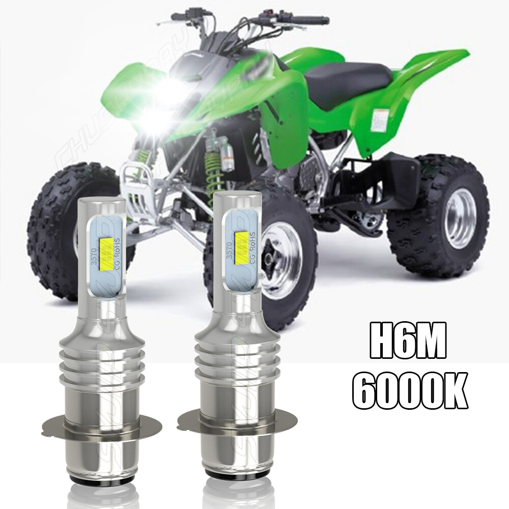 For Kawasaki ATV KFX400 20032006 KFX450R 20082014 LED Headlight light Bulb YTL eBay