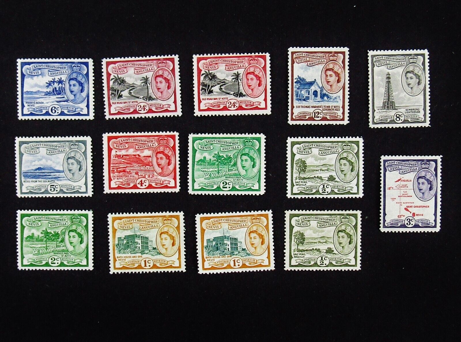 nystamps British St. Christopher Stamp Mint OG H        M22y2226