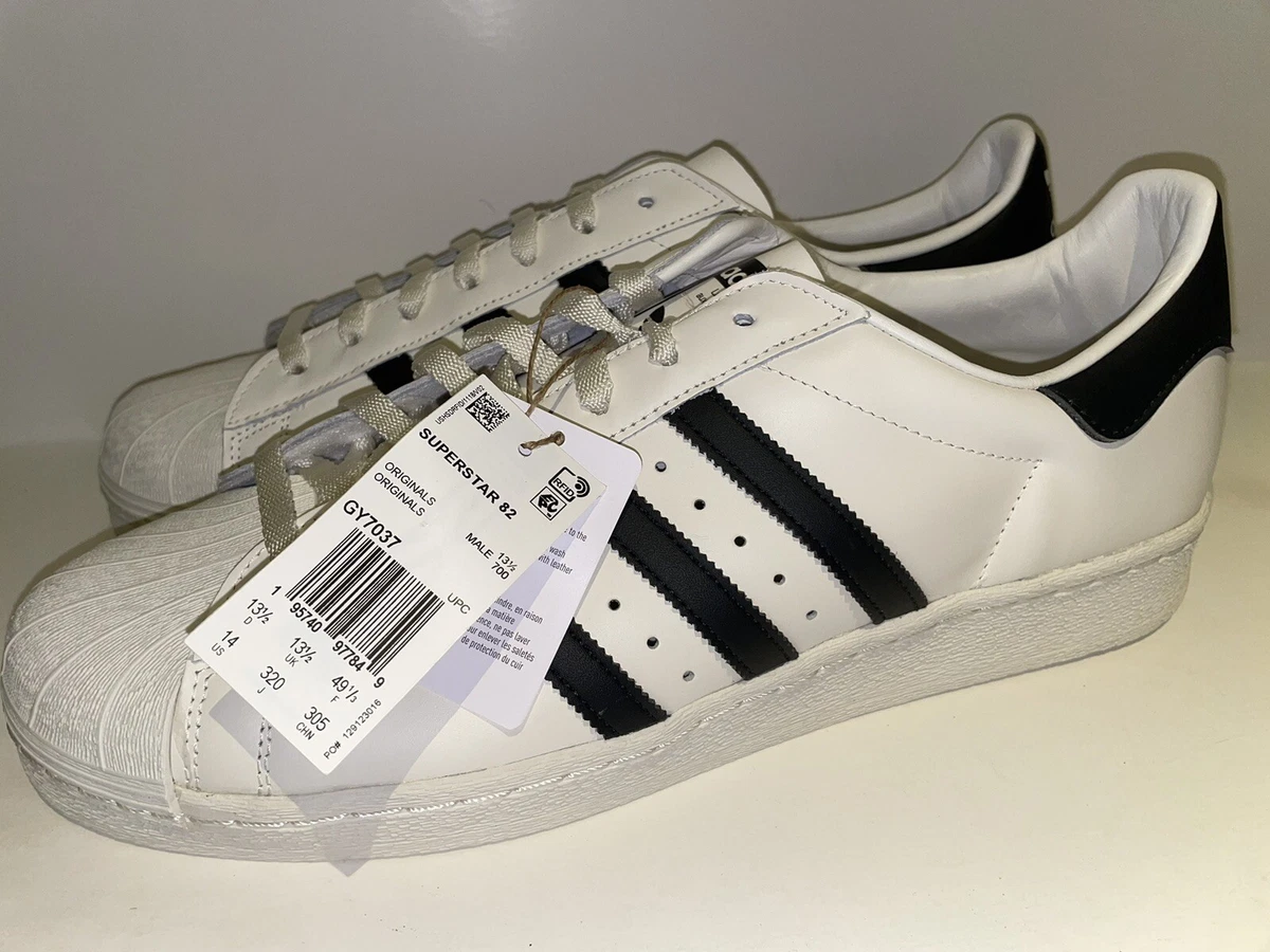 Adidas 424 x Superstar Shell Toe 'White Scarlet