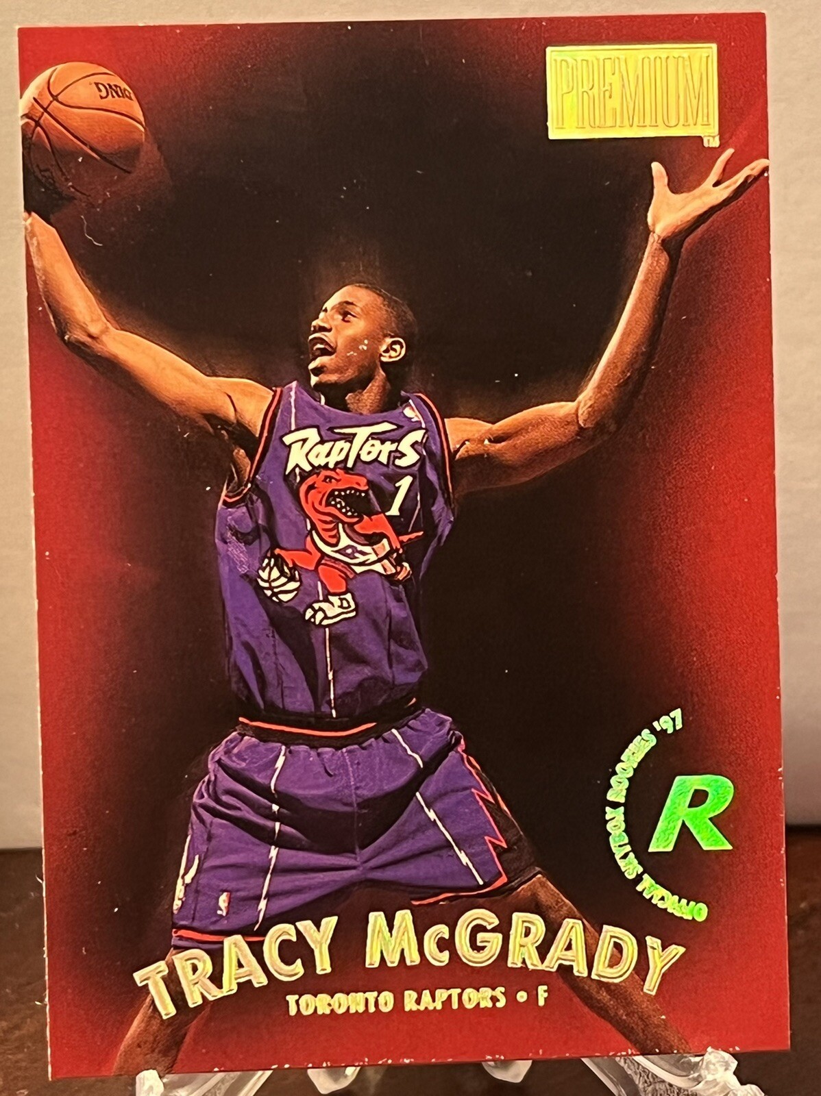 1997-98 SkyBox Premium Tracy McGrady RC #79 Toronto Raptors