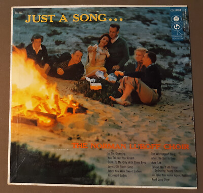 Norman Luboff Choir Just A by Columbia Records 33rpm VINYL LP  RECORD